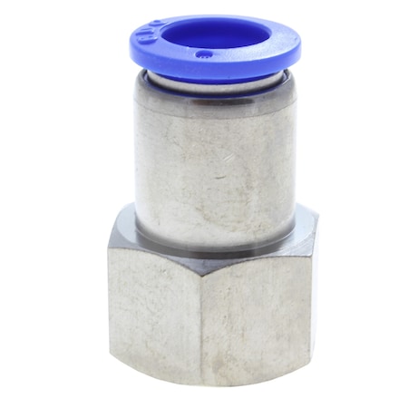 Technifit Fitting, PTC, Female Straight Hex, 6mm x 1/8" Female BSPP (G) PCF06-G01